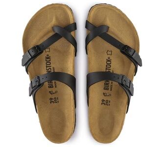 Birkenstock Mayari Birko-Flor sandals Black women size 9 or men’s size 7